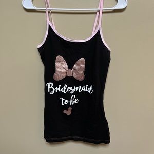 Disney Bridesmaid to be Minnie Mouse PJ top